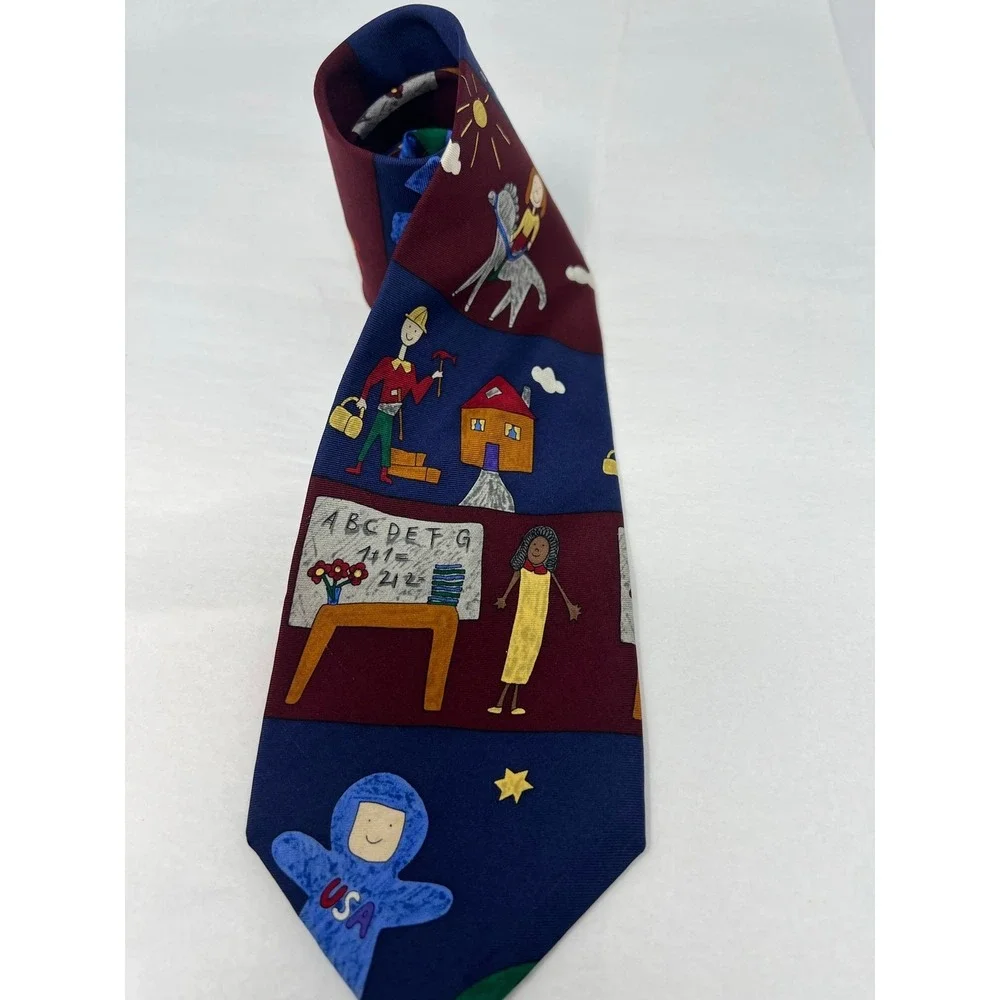 Save the Children Collection Silk Tie